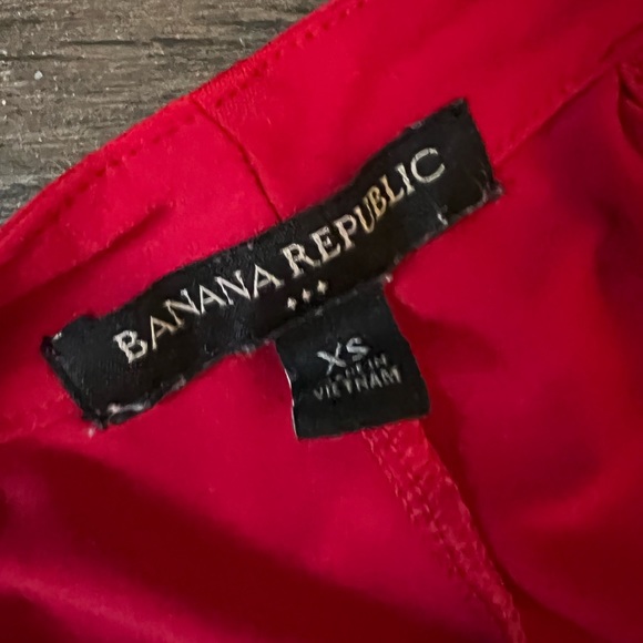 Banana Republic Red Halter Bow Tie size xs - Picture 4 of 4